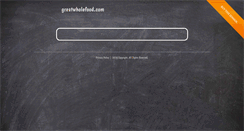 Desktop Screenshot of greatwholefood.com